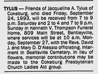 Jacqueline A. tylus